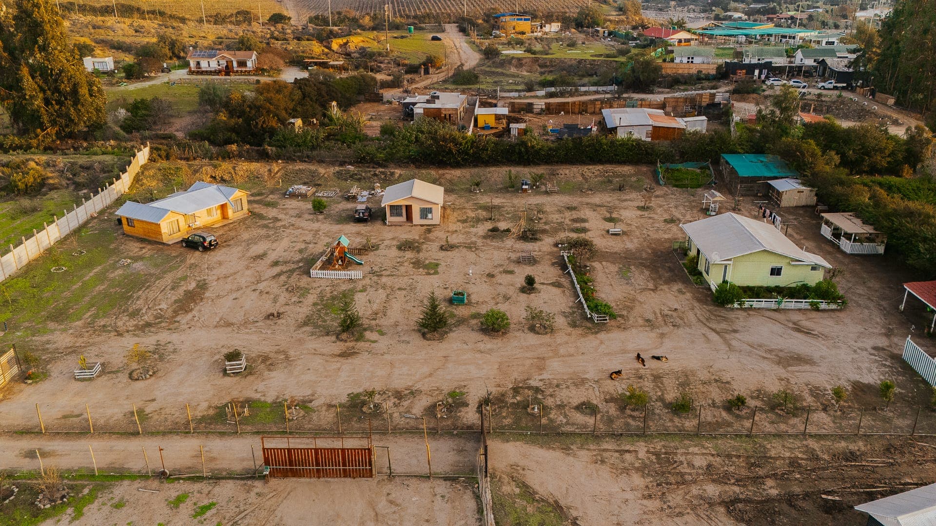 Parcela con 3 casas en Quebrada de Talca — foto 2
